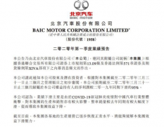 <b>无极加速器北京汽车：预计一季度净利润同比下</b>