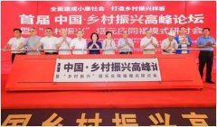 <b>首届中国“乡村无极4荣耀总代是谁振兴”高峰论</b>