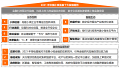 <strong>2021年展望：小微金无极荣耀怎么做代理融十大趋</strong>
