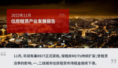 无极集团总代理2022年11月住房租赁产业发展报告
