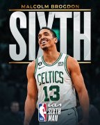 无极4平台appNBA官方：布罗格登当选本赛季年度最